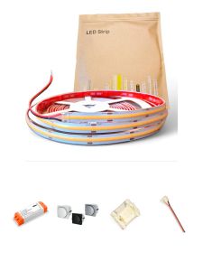 HiluX Dimmbares LED-Band für die Küche 3000K - 5m - Komplettset