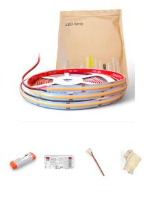 HiluX ZigBee LED-Streifen 3000K - 10m - Komplettset