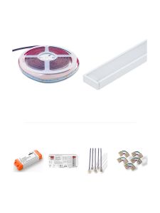HiluX ZigBee LED-Band RGBW mit Aluprofil - 5m - Komplettset