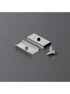 Montageclips für LED-Profil - Model U1 - Edelstahl - 20 Stk