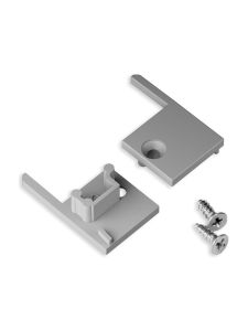 Endkappe für UP-TILE10 - Grau - 20 Stk