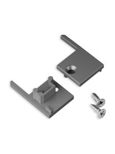 Endkappe für UP-TILE10 - Silber - 20 Stk