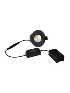 HiluX D3 Tilt360 - Full Spectrum LED-Einbaustrahler - Ra97 - 2700K - Schwarz