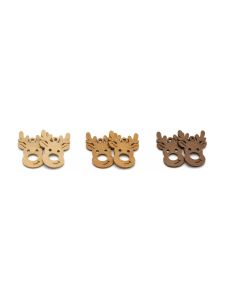 Mumi3D - Geschenkanhänger - Rentiere - 6 Stk.