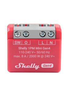 Shelly - 1PM Mini Gen4 - WiFi - Matter - Zigbee - Relais