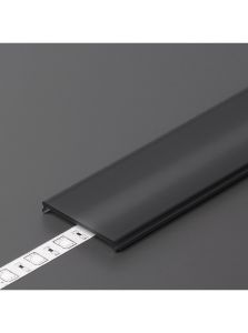 Abdeckung für LED-Profil - C9 - Click - 2m - Schwarz