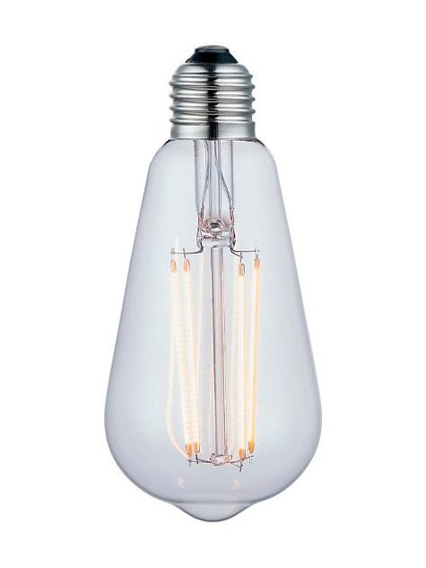 Halo Design - COLORS Drop - E27 LED-Leuchtmittel - 1800 K - 2 W - 130 lm