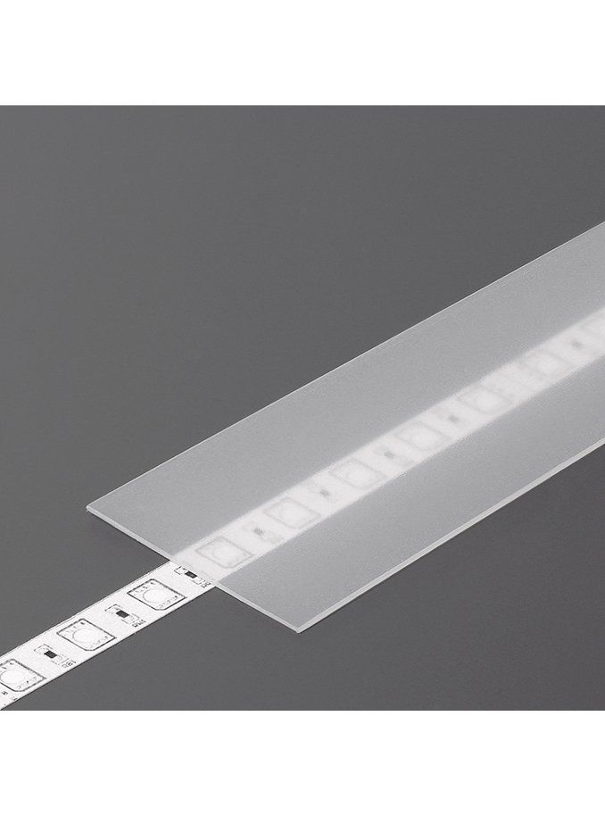Abdeckung für LED-Profil - H - Slide - 2m - Frosted
