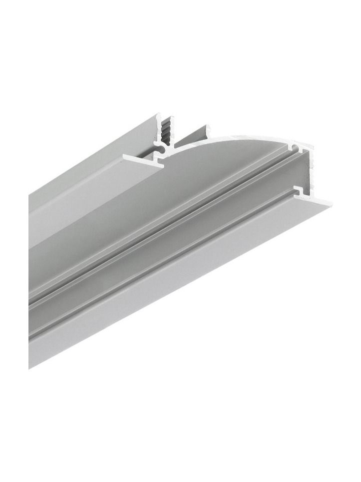 LED-Profil FLAT8 - 2m - eloxiert