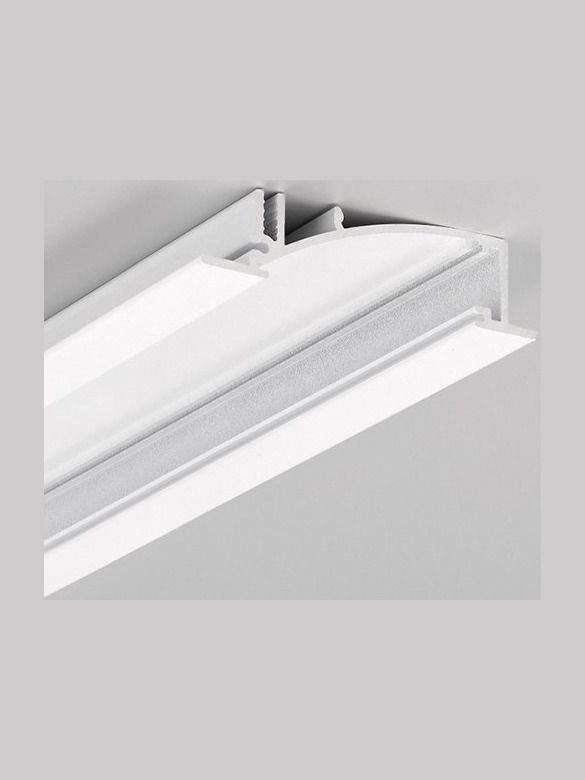 LED-Profil FLAT8 - 3m - Weiß