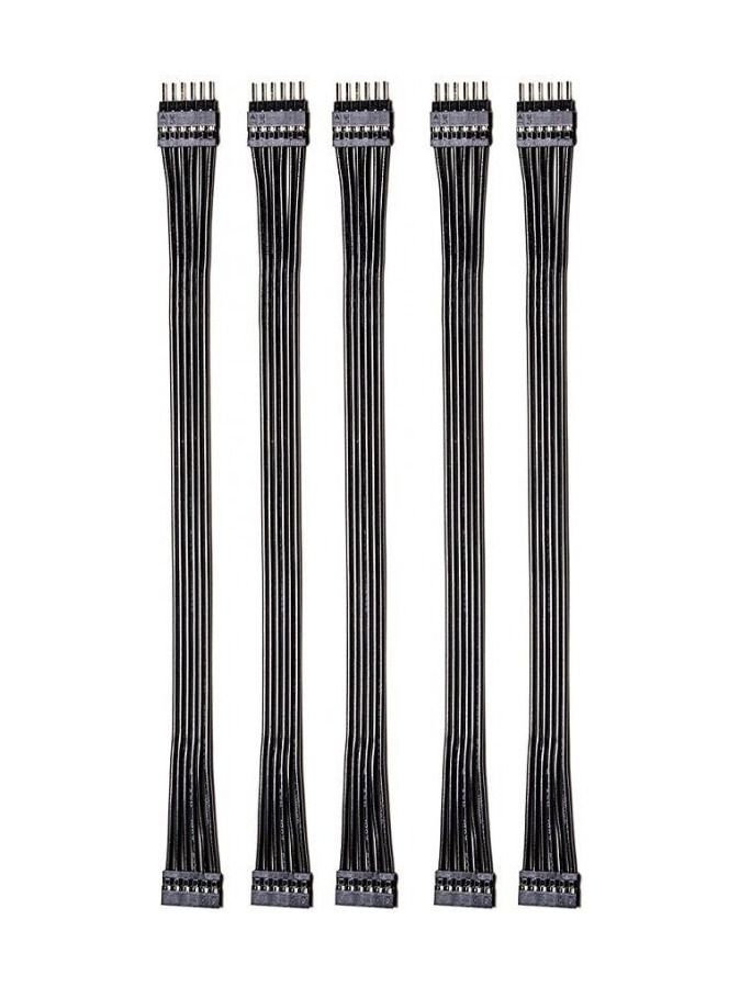 Verlängerungskabel 15 cm (5er-Pack) für Philips Hue LightStrip Plus - Schwarz