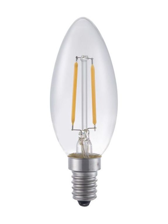 E14 - SPL Candle - Klar - 250lm - 2700K - CRI 80 - Dimmbar