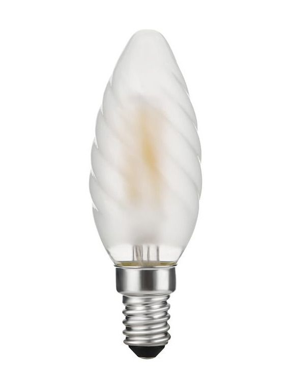 E14 - SPL Twisted Candle - Satiniert - 320lm - 2500K - CRI 95 - Dimmbar