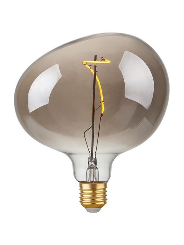 E27 - SPL Flex Snoopy - Rauchglas - Ø:150mm - 130lm - 2200K - CRI 90 - Dimmbar