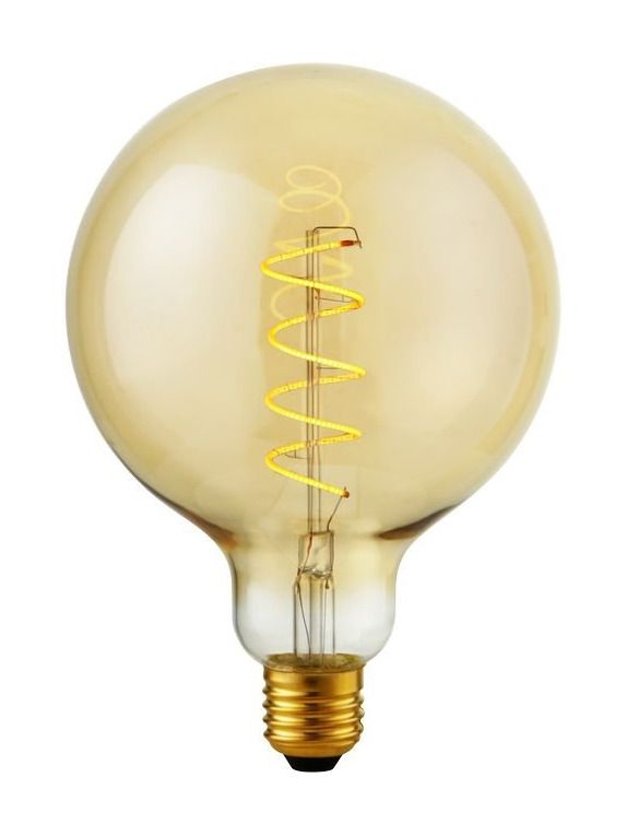 E27 - SPL FleX Globe AX - Amber - Ø:125mm - 200lm - 2000K - CRI 90 - Dimmbar