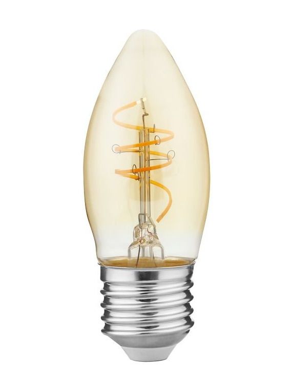 E27 - SPL Slim Flex - Amber - Ø:35mm - 470lm - 2200K - CRI 90 - Dimmbar