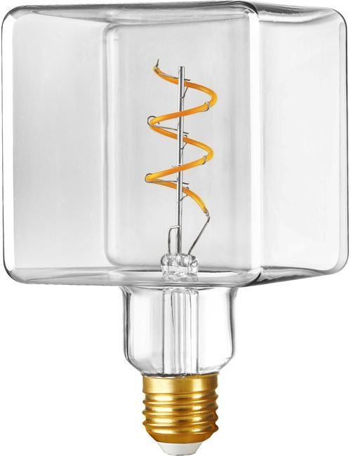 E27 - SPL Ice Cube - Klar - Ø:95mm - 270lm - 2500K - CRI 93 - dimmbar