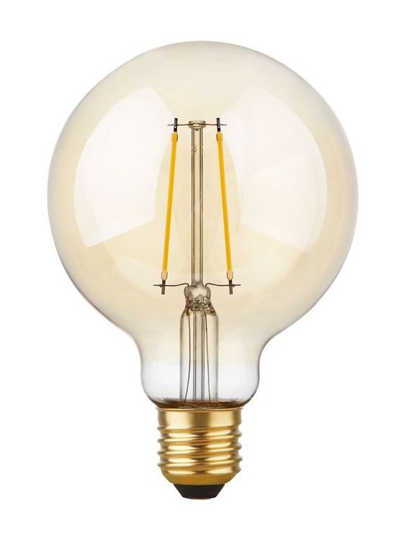 E27 - SPL Globe - Amber - Ø:95mm - 250lm - 2200K - CRI 90 - Dimmbar