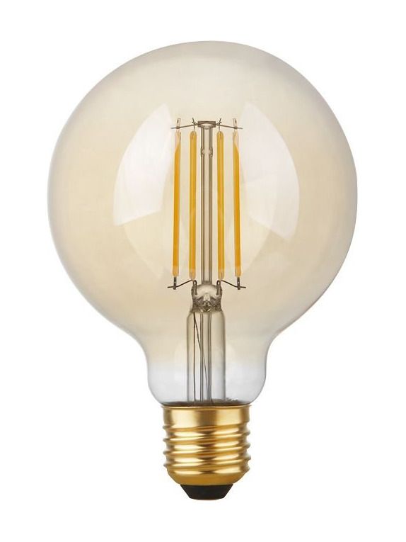 E27 - SPL Globe - Amber - Ø:95mm - 470lm - 2200K - CRI 90 - Dimmbar