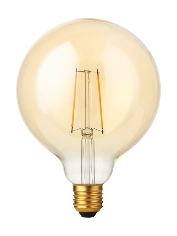E27 - SPL Premium Globe - Amber - Ø:125mm - 250lm - 2200K - CRI 90 - Dimmbar