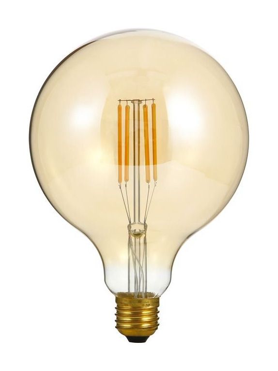 E27 - SPL Premium Globe - Amber - Ø:125mm - 570lm - 2200K - CRI 90 - Dimmbar