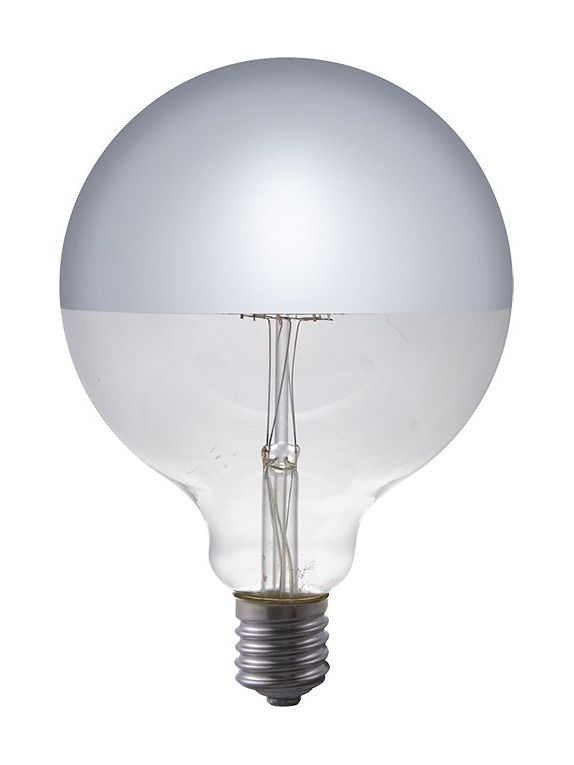 E27 - SPL Globe Topspiegel - Klar - Ø:125mm - 350lm - 2500K - CRI 80 - Dimmbar