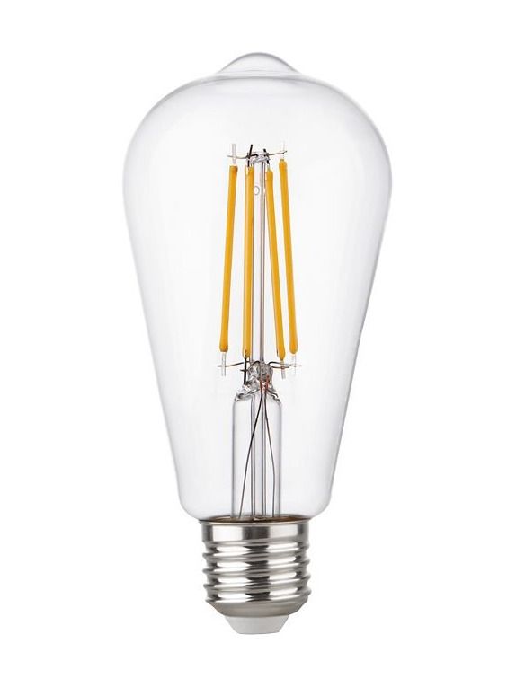 E27 - SPL Rustika - Klar - Ø:64mm - 470lm - 2500K - CRI 90 - Dimmbar