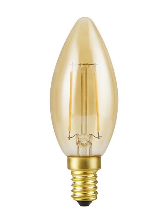 E14 - SPL Candle - Amber - Ø:35mm - 250lm - 2200K - CRI 90 - Dimmbar
