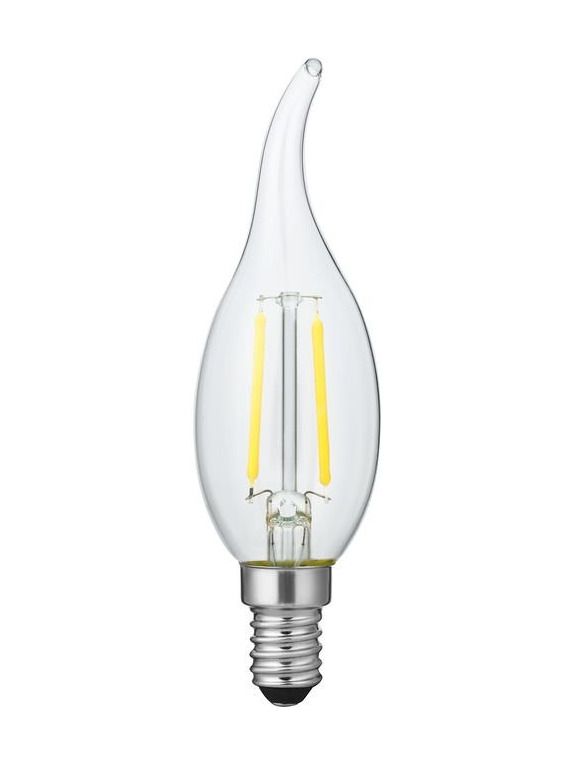 E14 - SPL Tip Candle - Klar - Ø:35mm - 140lm - 2200K - CRI 93 - Dimmbar