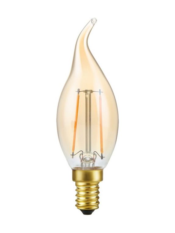 E14 - SPL Tip Candle - Amber - Ø:35mm - 250lm - 2200K - CRI 90 - Dimmbar