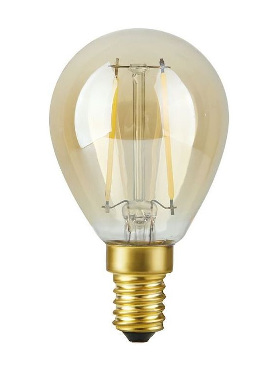 E14 - SPL Ball E14 - Amber - Ø:45mm - 250lm - 2200K - CRI 90 - Dimmbar