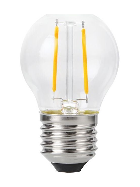 E27 - SPL Ball E27 - Klar - Ø:45mm - 140lm - 2200K - CRI 93 - Dimmbar