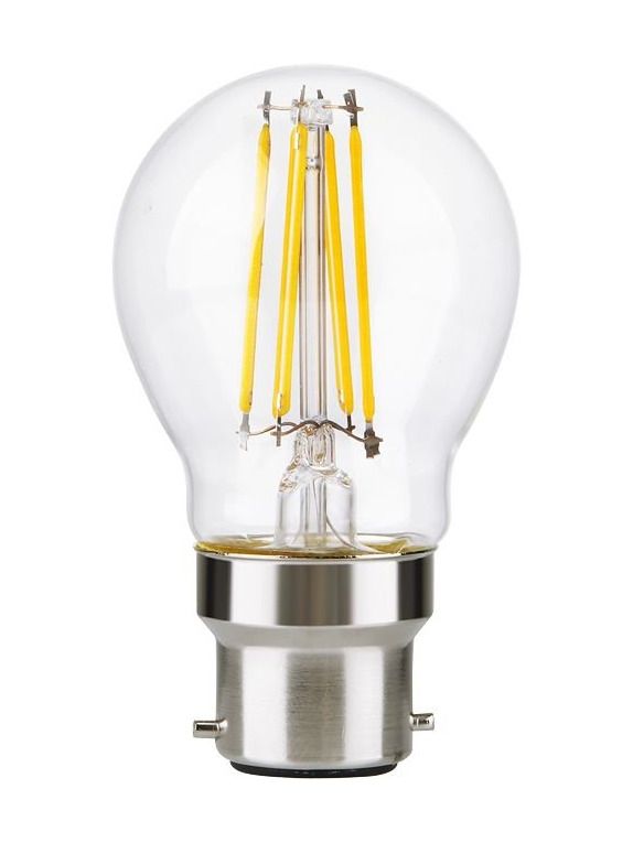 Ba22d - SPL Ball Ba22d - Klar - Ø:45mm - 470lm - 2700K - CRI 90 - Dimmbar