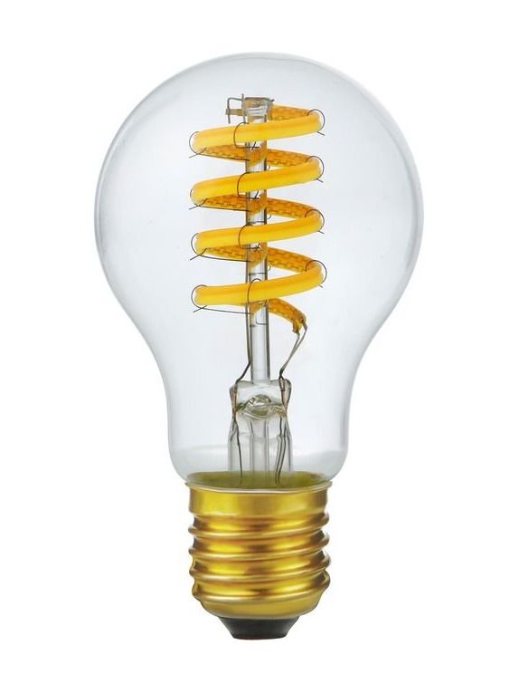 E27 - SPL Dim To Warm Fila - Klar - Ø:60mm - 570lm - 2200K-2700K - CRI 85 - Dimmbar