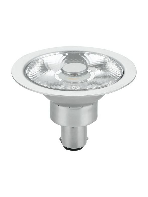 Ba15d - SPL Spot AR70 - 10° - Klar - Ø:70mm - 400lm - 2700K - CRI 92 - Dimmbar