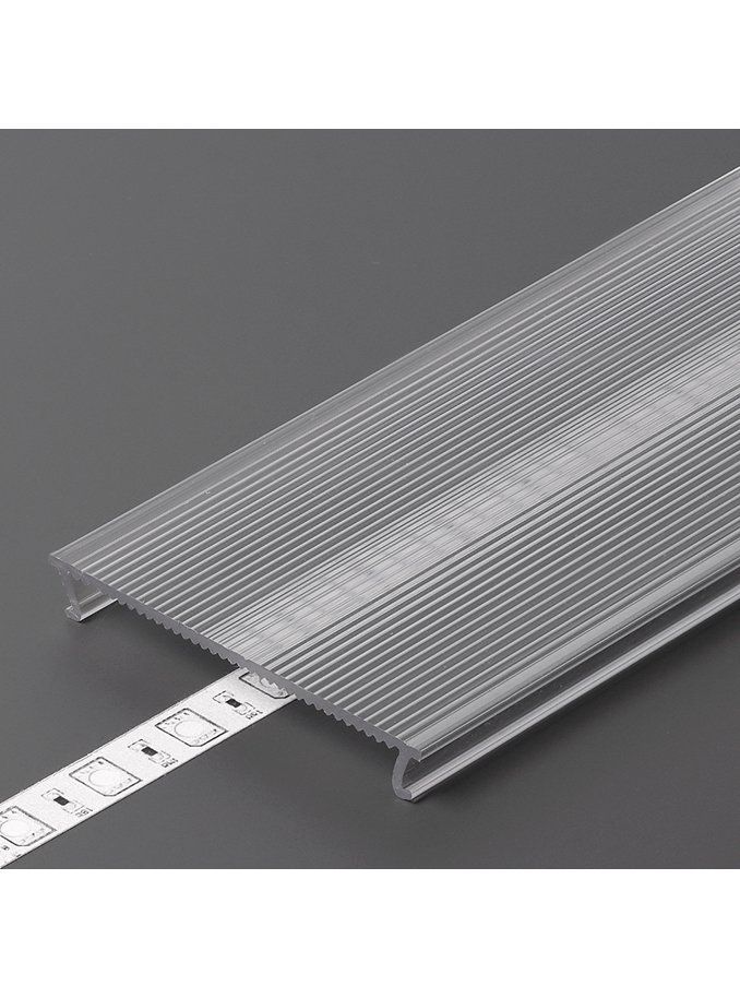 Abdeckung für LED-Profil - C10 - Click - 1m - Breite Lichtstreuung