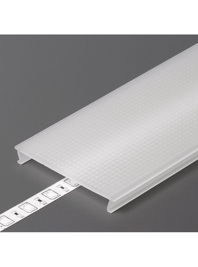 Abdeckung für LED Profil - C10 - Click - 4,1m - Opal
