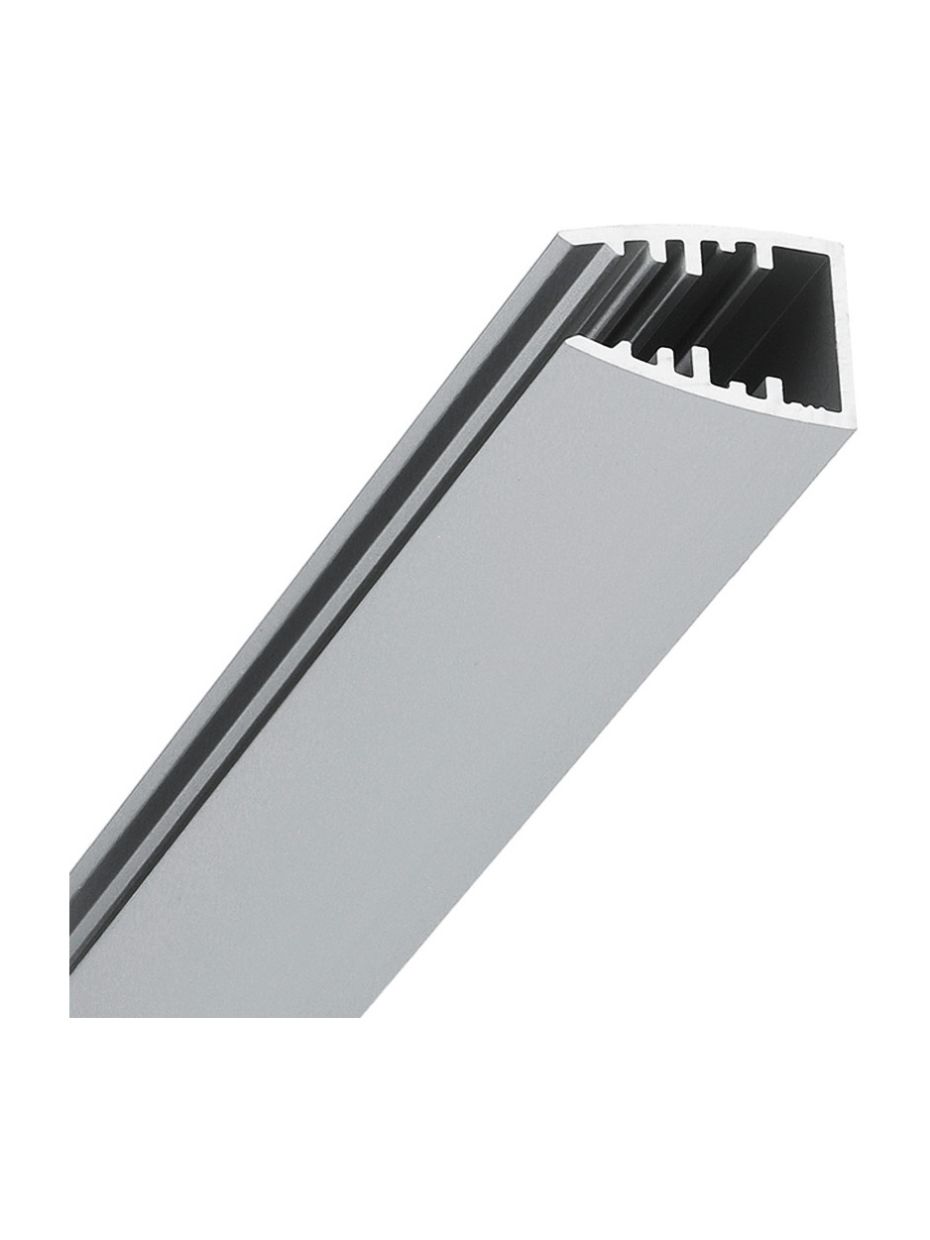 LED-Profil MIKRO10 - 3m - Eloxiert