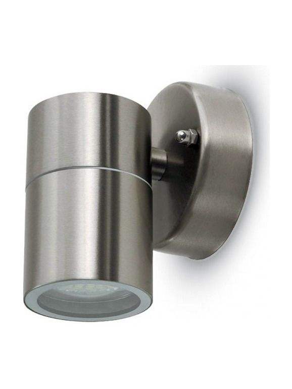V-Tac Außenwandleuchte IP44 - GU10-Fassung, ohne Leuchtmittel, 230V