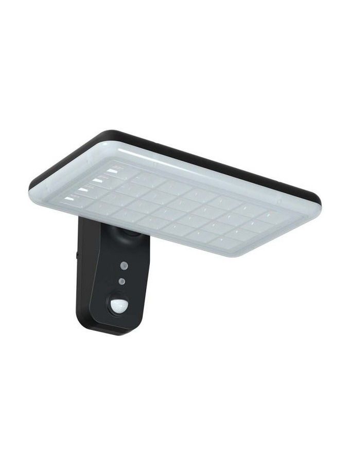 V-Tac 15W Solar-Wandleuchte LED - Schwarz, Sensor, IP65, 2000lm (3 Jahre Herstellergarantie)