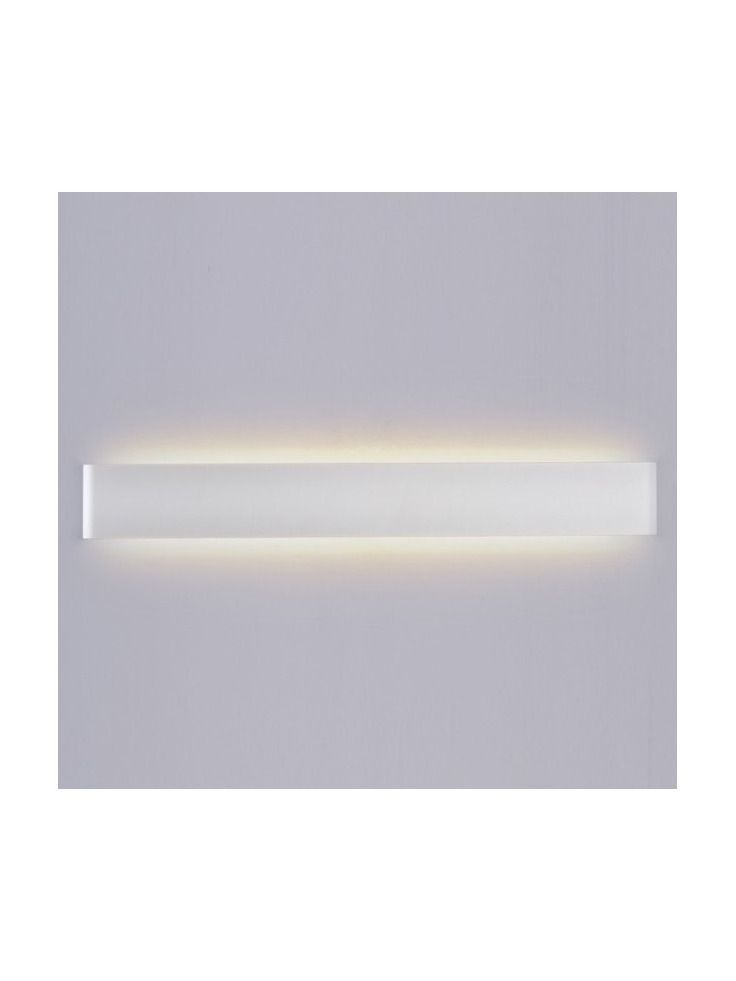 V-Tac 20W LED weiße längliche Wandleuchte - indirekte Außenbeleuchtung, wasserdicht (IP44), inkl. Leuchtmittel
