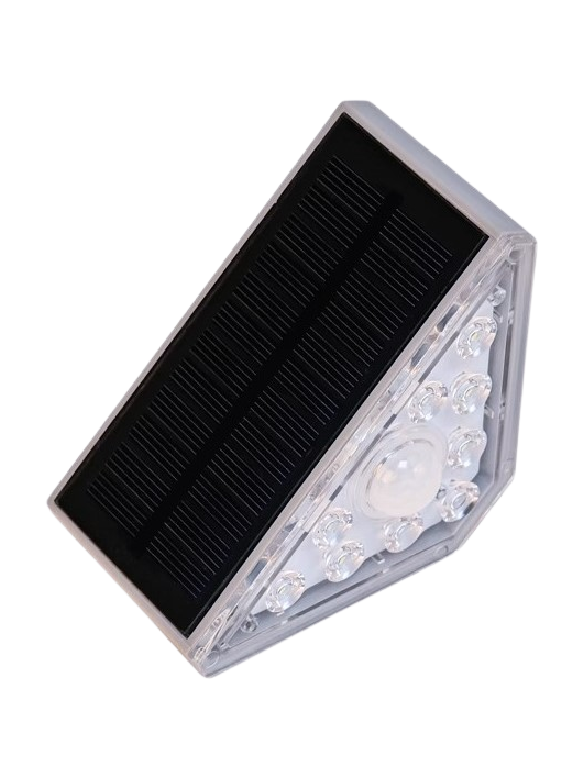 LEDlife - Solar-Treppenleuchte - 3W - Dämmerungssensor - 2er-Pack - IP54 - 3000K