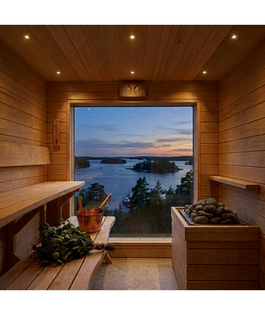 LEDlife - Sauna downlight - 1,1W - 24V DC - 2700K - RA93 - IP54 - Ø35 mm - Weiß
