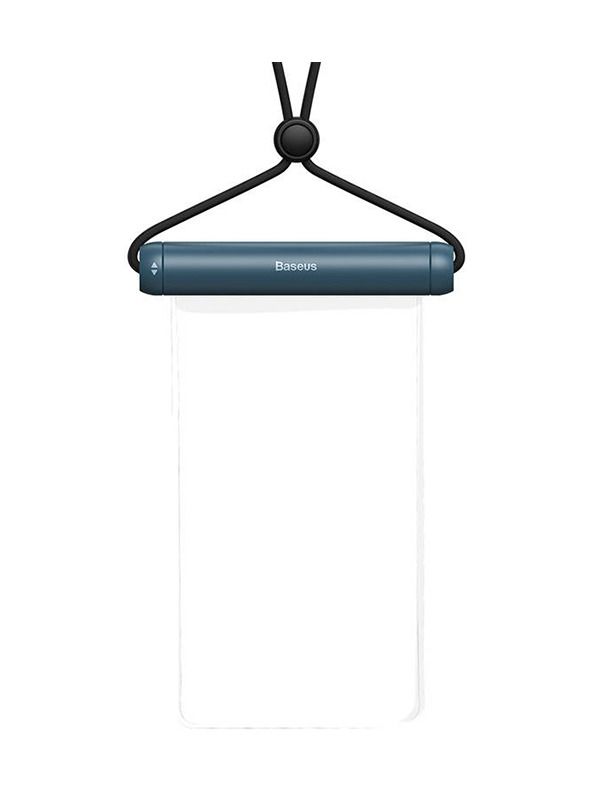 Baseus - Wasserdichte Smartphone-Tasche - Blauer Zylinder mit Schiebedeckel