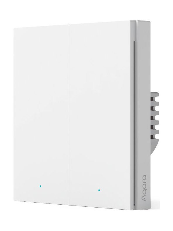 Aqara - Smart Wall Switch H1 (with neutral. double rocker)