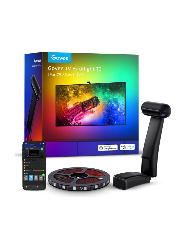 Govee - Envisual TV Backlight T2 with Dual Cameras - 75~85 Zoll