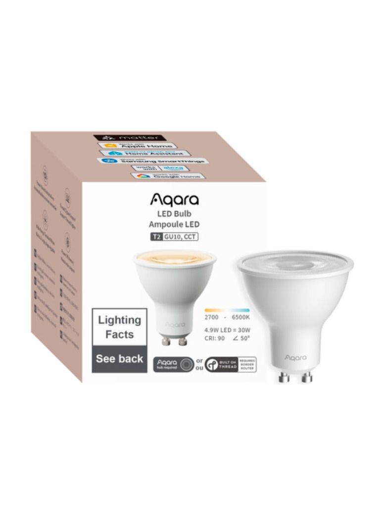 Aqara - GU10 LED Spot T2 - CCT - Einstellbares Weiß LED-Spot