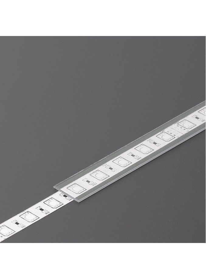 Abdeckung für LED-Profil - J - Slide - 2m - Transparent