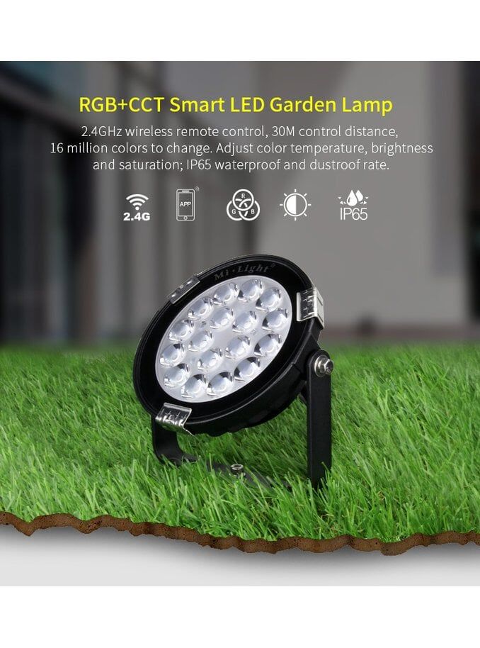 Miboxer - Gartenleuchte - 9W - RGB-CCT - WiFi