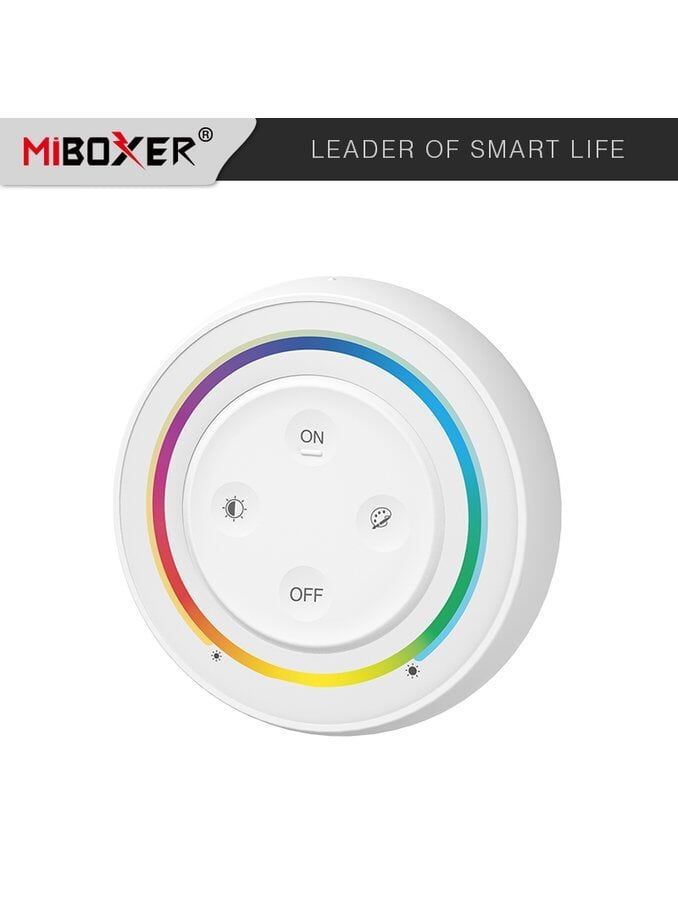 Miboxer - Fernbedienung Rainbow - Weiß - RGB-CCT - 2,4GHz RF
